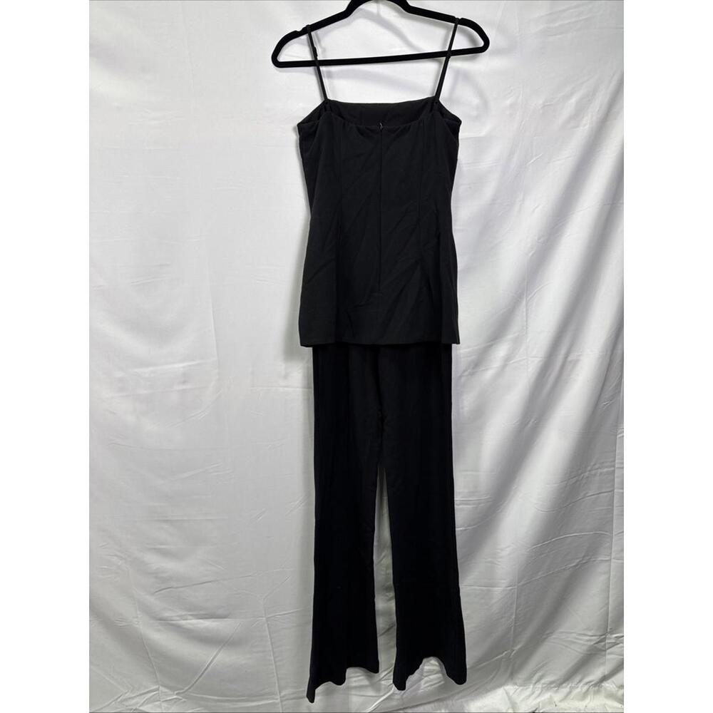 Black Halo Black Zorach Jumpsuit Size 0 with Minor Discoloration - Picture 7 of 8